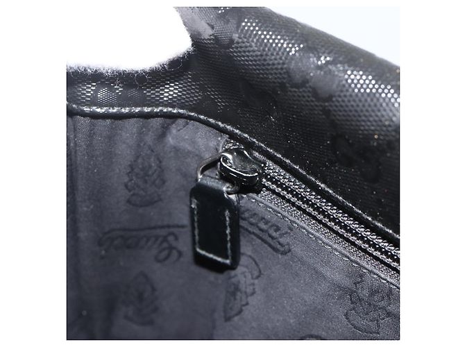 Borsa a Spalla GUCCI GG Implementation PVC Nero Argento 201732 Auth ka3564 - vista 20