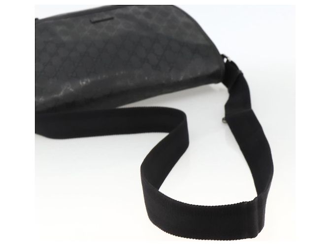 Borsa a Spalla GUCCI GG Implementation PVC Nero Argento 201732 Auth ka3564 - vista 7