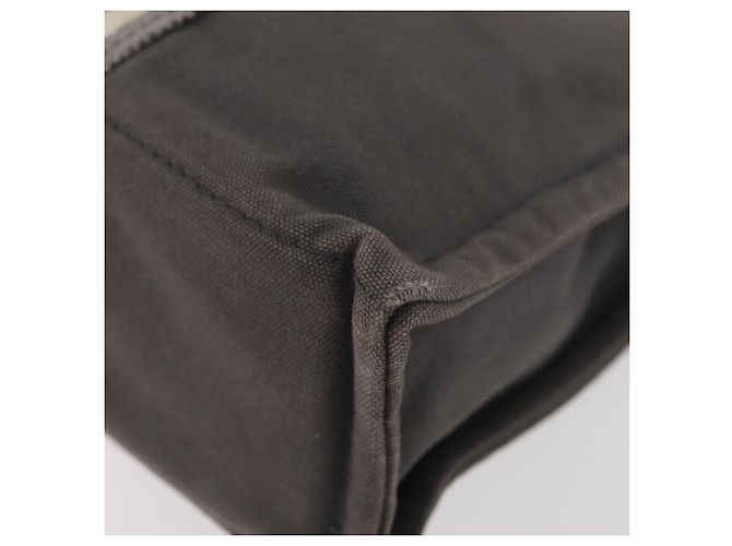 Hermès HERMES Fourre Tout PM Tote Bag aus Canvas Grau Silber Auth BA11923 Braun - Ansicht 11