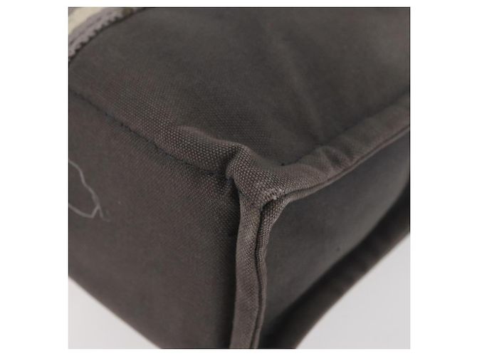 Hermès HERMES Fourre Tout PM Tote Bag aus Canvas Grau Silber Auth BA11923 Braun - Ansicht 13