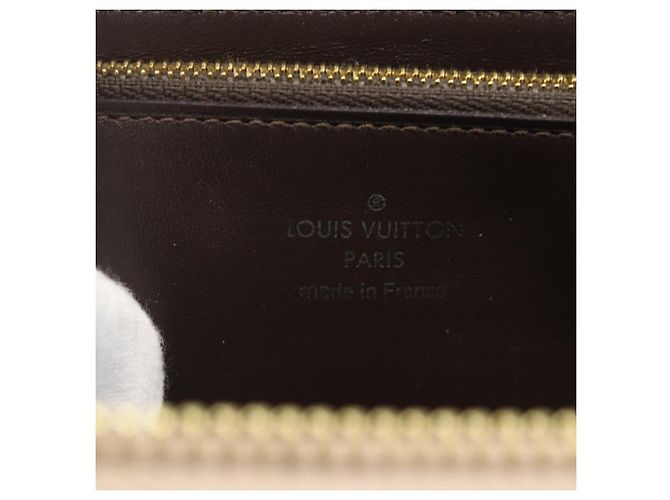 LOUIS VUITTON Geldbörse Comet Taurillon Clemence Leder M63104 Auth bs34320 - Ansicht 12