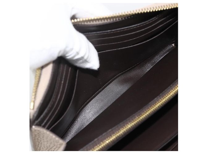 LOUIS VUITTON Geldbörse Comet Taurillon Clemence Leder M63104 Auth bs34320 - Ansicht 19