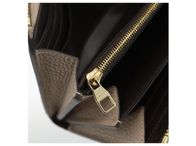 LOUIS VUITTON Geldbörse Comet Taurillon Clemence Leder M63104 Auth bs34320 - Ansicht 20