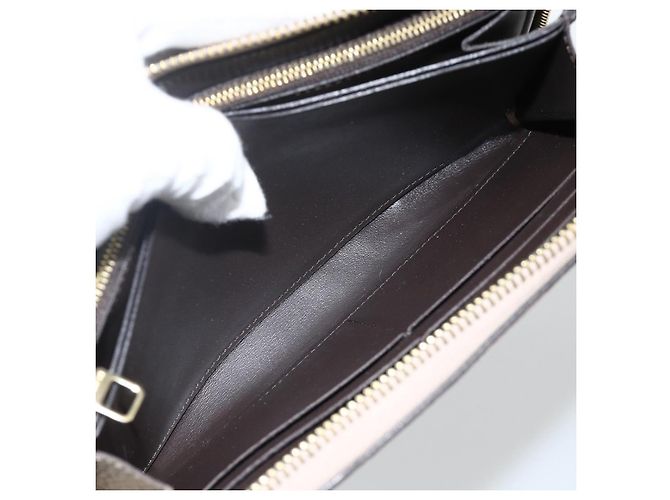 LOUIS VUITTON Geldbörse Comet Taurillon Clemence Leder M63104 Auth bs34320 - Ansicht 23
