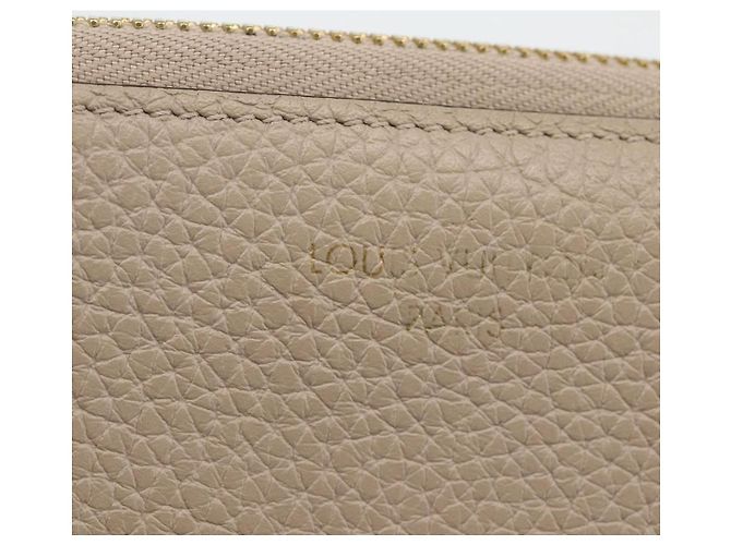 LOUIS VUITTON Geldbörse Comet Taurillon Clemence Leder M63104 Auth bs34320 - Ansicht 8
