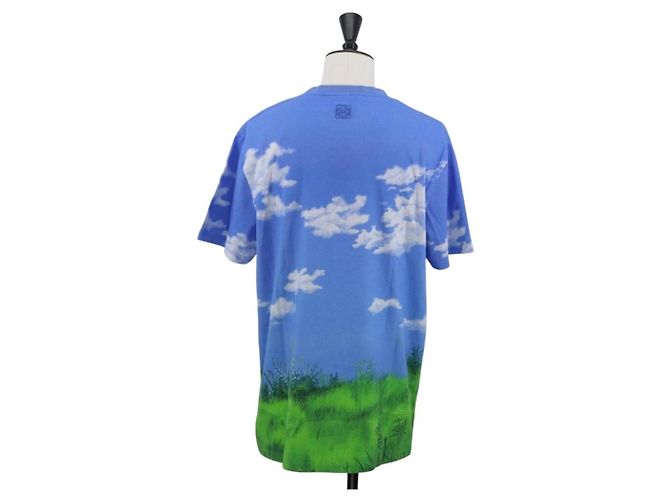 LOEWE LOEWE �~ Studio Ghibli Mi Vecino Totoro Camiseta de Algodón Azul Auth 167192M Azul claro - vista 2