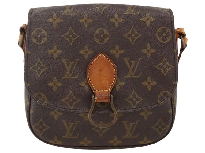 LOUIS VUITTON Borsa a Spalla Monogram Saint Cloud MM M51243 LV Auth ARZ889 Monogramma - vista 13