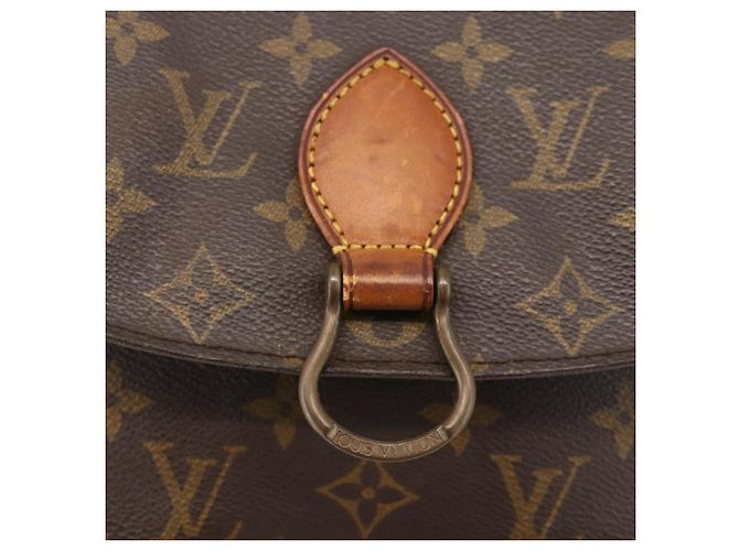 LOUIS VUITTON Borsa a Spalla Monogram Saint Cloud MM M51243 LV Auth ARZ889 Monogramma - vista 18