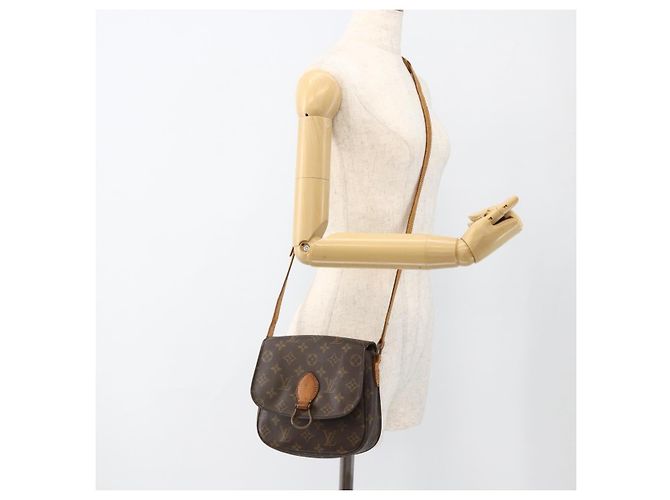 LOUIS VUITTON Borsa a Spalla Monogram Saint Cloud MM M51243 LV Auth ARZ889 Monogramma - vista 26