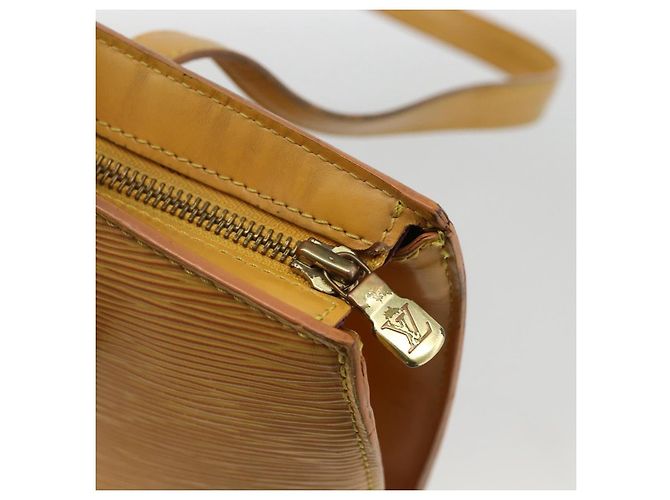 LOUIS VUITTON Borsa a Spalla Epi Saint Jacques Gialla M52269 LV Auth BA11886 Giallo - vista 10
