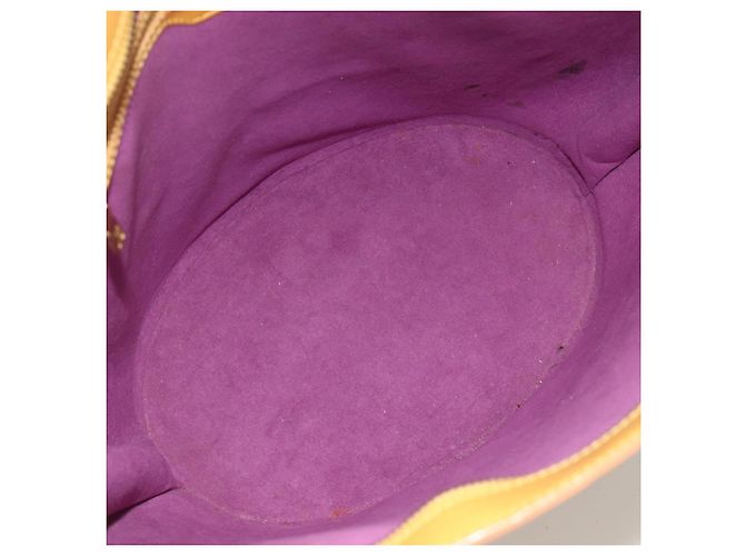 LOUIS VUITTON Borsa a Spalla Epi Saint Jacques Gialla M52269 LV Auth BA11886 Giallo - vista 11