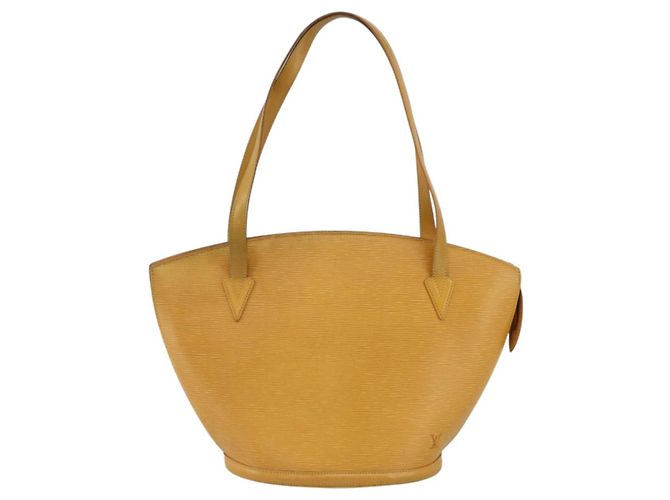 LOUIS VUITTON Borsa a Spalla Epi Saint Jacques Gialla M52269 LV Auth BA11886 Giallo - vista 13