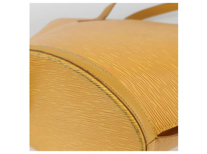 LOUIS VUITTON Borsa a Spalla Epi Saint Jacques Gialla M52269 LV Auth BA11886 Giallo - vista 15