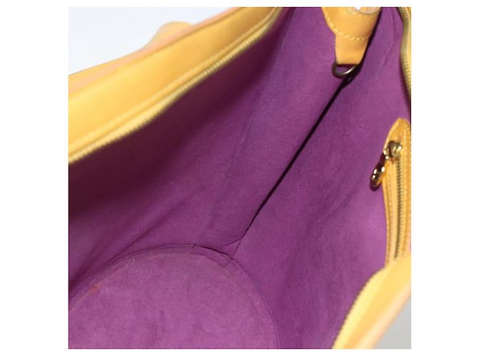 LOUIS VUITTON Borsa a Spalla Epi Saint Jacques Gialla M52269 LV Auth BA11886 Giallo - vista 19
