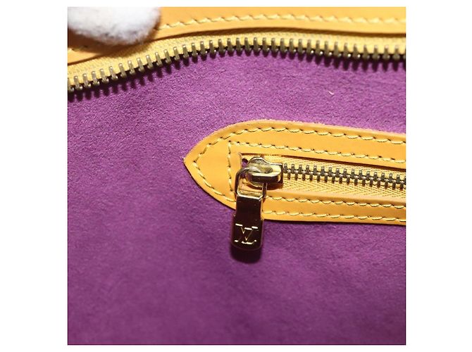 LOUIS VUITTON Borsa a Spalla Epi Saint Jacques Gialla M52269 LV Auth BA11886 Giallo - vista 20