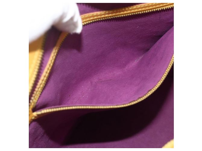 LOUIS VUITTON Borsa a Spalla Epi Saint Jacques Gialla M52269 LV Auth BA11886 Giallo - vista 21