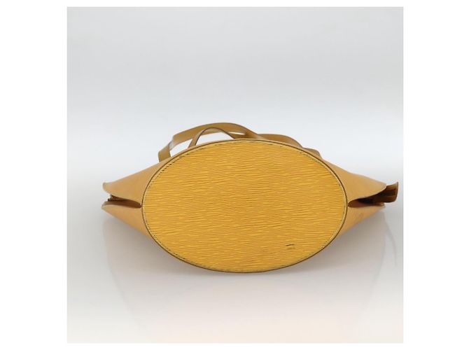 LOUIS VUITTON Borsa a Spalla Epi Saint Jacques Gialla M52269 LV Auth BA11886 Giallo - vista 5