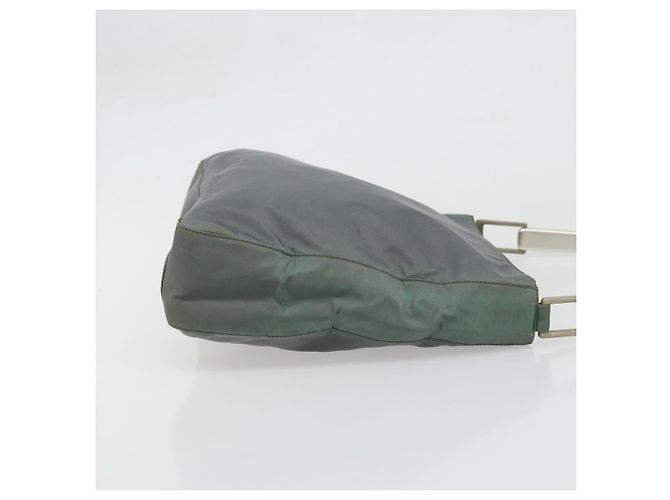 Borsa a Spalla PRADA in Nylon Verde Argento Autentica bs34327 - vista 3