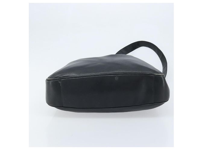Borsa a Spalla Gucci Bamboo in Pelle 2 in 1 Nero Oro 001 3444 1577 Auth 174580 - vista 12