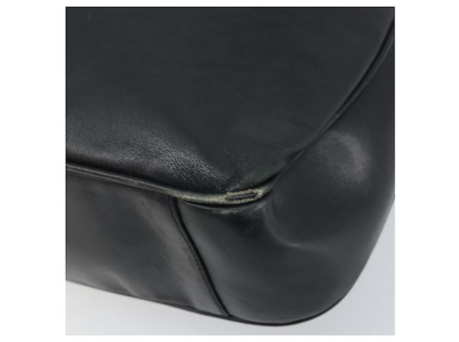 Borsa a Spalla Gucci Bamboo in Pelle 2 in 1 Nero Oro 001 3444 1577 Auth 174580 - vista 13