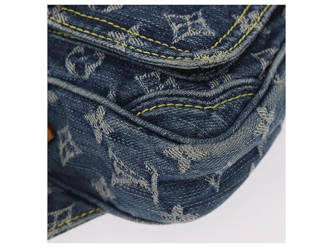 LOUIS VUITTON Borsa a Tracolla Monogram in Denim Blu M95347 LV Auth 174319SAV - vista 15