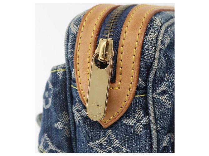LOUIS VUITTON Borsa a Tracolla Monogram in Denim Blu M95347 LV Auth 174319SAV - vista 20