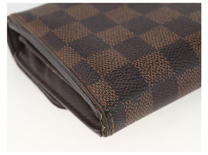LOUIS VUITTON Cartera Sistina Long Damier Ebene N61747 Auth bs34333 - vista 16