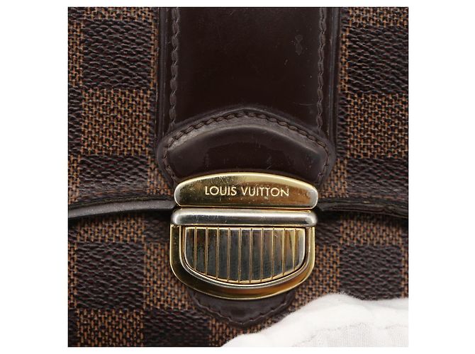 LOUIS VUITTON Cartera Sistina Long Damier Ebene N61747 Auth bs34333 - vista 17