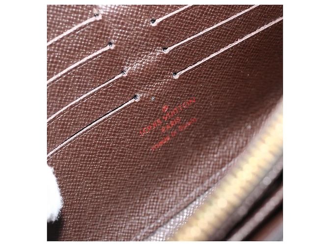 LOUIS VUITTON Cartera Sistina Long Damier Ebene N61747 Auth bs34333 - vista 19