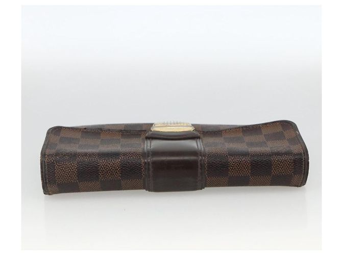LOUIS VUITTON Cartera Sistina Long Damier Ebene N61747 Auth bs34333 - vista 5