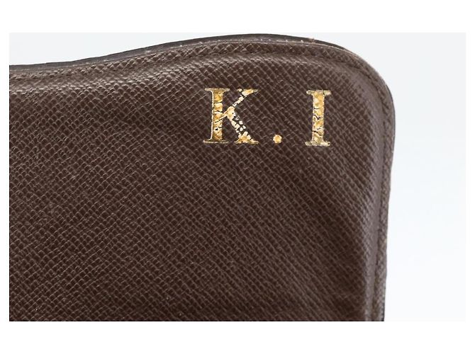 LOUIS VUITTON Cartera Sistina Long Damier Ebene N61747 Auth bs34333 - vista 9