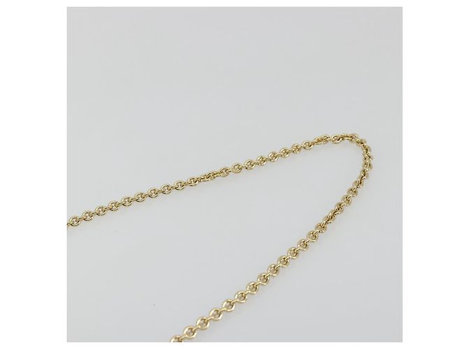 Borsa Vala Chain in pelle verniciata viola e oro Auth ARZ899 di Salvatore Ferragamo - vista 9