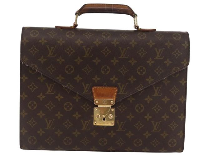 LOUIS VUITTON Briefcase Consulente Monogramma M53331 LV Auth BA11721 - vista 12