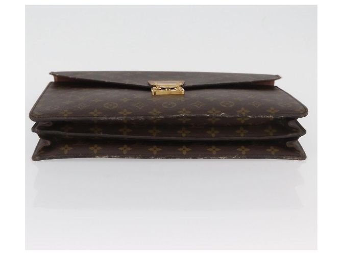 LOUIS VUITTON Briefcase Consulente Monogramma M53331 LV Auth BA11721 - vista 4