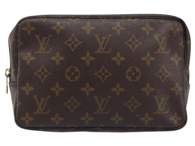 LOUIS VUITTON Monogram Trousse Toilette 23 Borsa Clutch M47524 LV Auth BAZ186 Monogramma - vista 13
