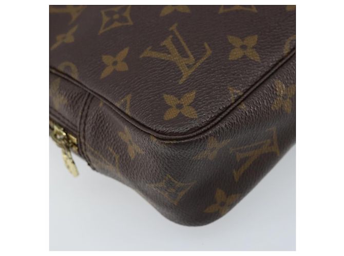 LOUIS VUITTON Monogram Trousse Toilette 23 Borsa Clutch M47524 LV Auth BAZ186 Monogramma - vista 14