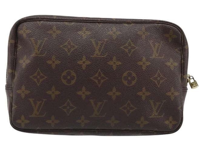 LOUIS VUITTON Monogram Trousse Toilette 23 Borsa Clutch M47524 LV Auth BAZ186 Monogramma - vista 2