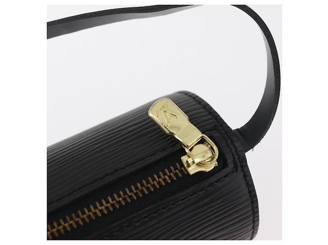 LOUIS VUITTON Pochette Soufflot Epi Nera LV Auth BA11603 Nero - vista 10