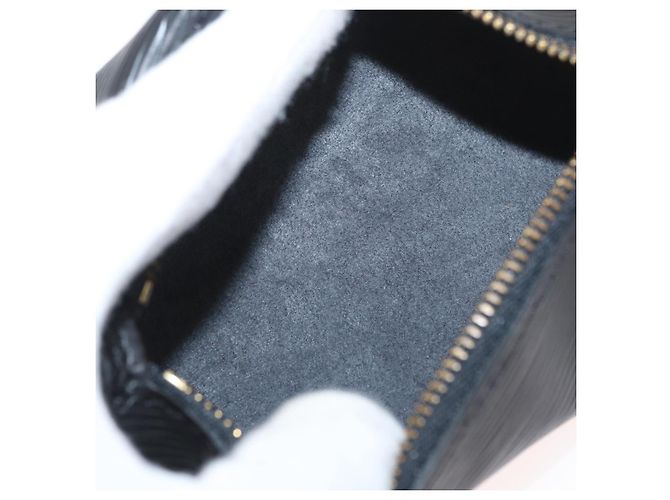 LOUIS VUITTON Pochette Soufflot Epi Nera LV Auth BA11603 Nero - vista 11