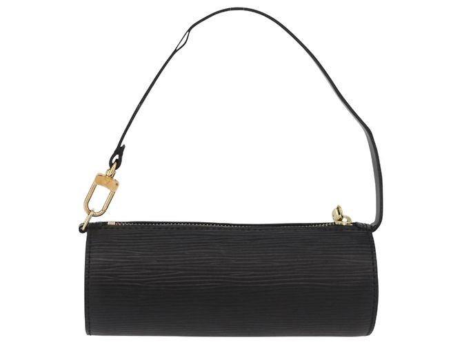 LOUIS VUITTON Pochette Soufflot Epi Nera LV Auth BA11603 Nero - vista 2