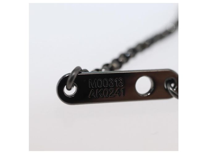 COLLAR LV BEADS LOUIS VUITTON de metal Turquesa Azul M00313 Auth BAZ738M - vista 12