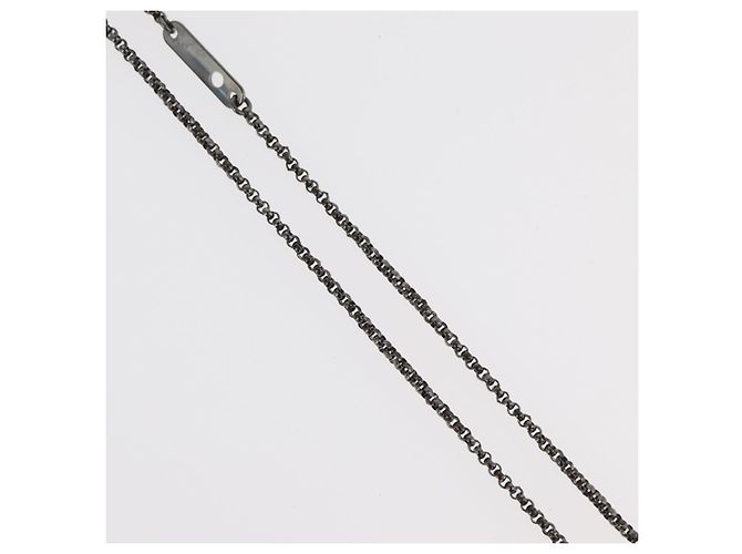 COLLAR LV BEADS LOUIS VUITTON de metal Turquesa Azul M00313 Auth BAZ738M - vista 7