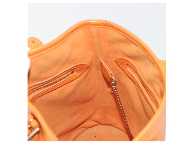 LOUIS VUITTON Borsa a Spalla Epi Bucket PM Arancione Mandarino M5899H LV Auth BAZ712A Grigio - vista 18