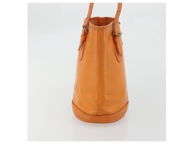LOUIS VUITTON Borsa a Spalla Epi Bucket PM Arancione Mandarino M5899H LV Auth BAZ712A Grigio - vista 4
