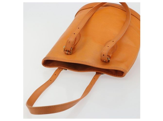 LOUIS VUITTON Borsa a Spalla Epi Bucket PM Arancione Mandarino M5899H LV Auth BAZ712A Grigio - vista 6