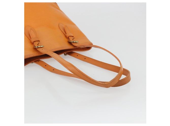 LOUIS VUITTON Borsa a Spalla Epi Bucket PM Arancione Mandarino M5899H LV Auth BAZ712A Grigio - vista 7