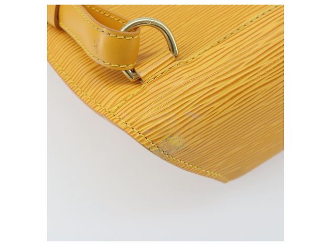 LOUIS VUITTON Zaino Epi Mabillon Giallo M52239 LV Auth AMZ512 - vista 19