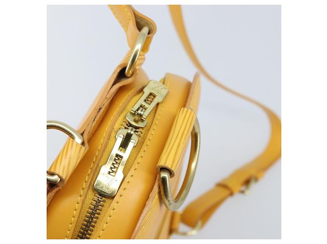 LOUIS VUITTON Zaino Epi Mabillon Giallo M52239 LV Auth AMZ512 - vista 20