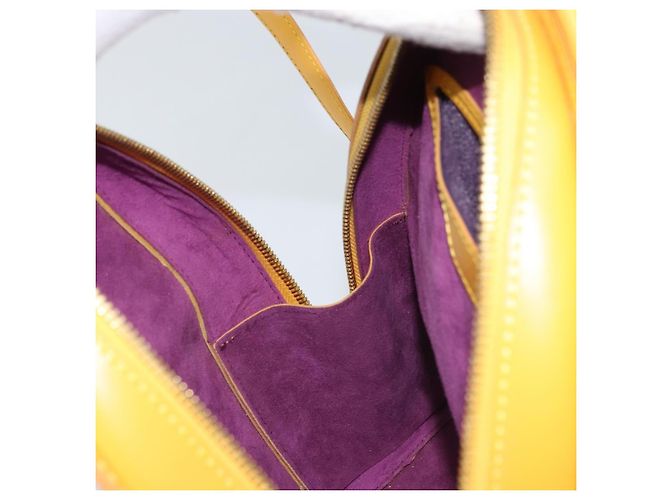 LOUIS VUITTON Zaino Epi Mabillon Giallo M52239 LV Auth AMZ512 - vista 23