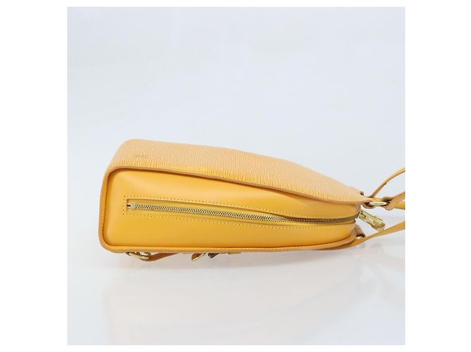 LOUIS VUITTON Zaino Epi Mabillon Giallo M52239 LV Auth AMZ512 - vista 3